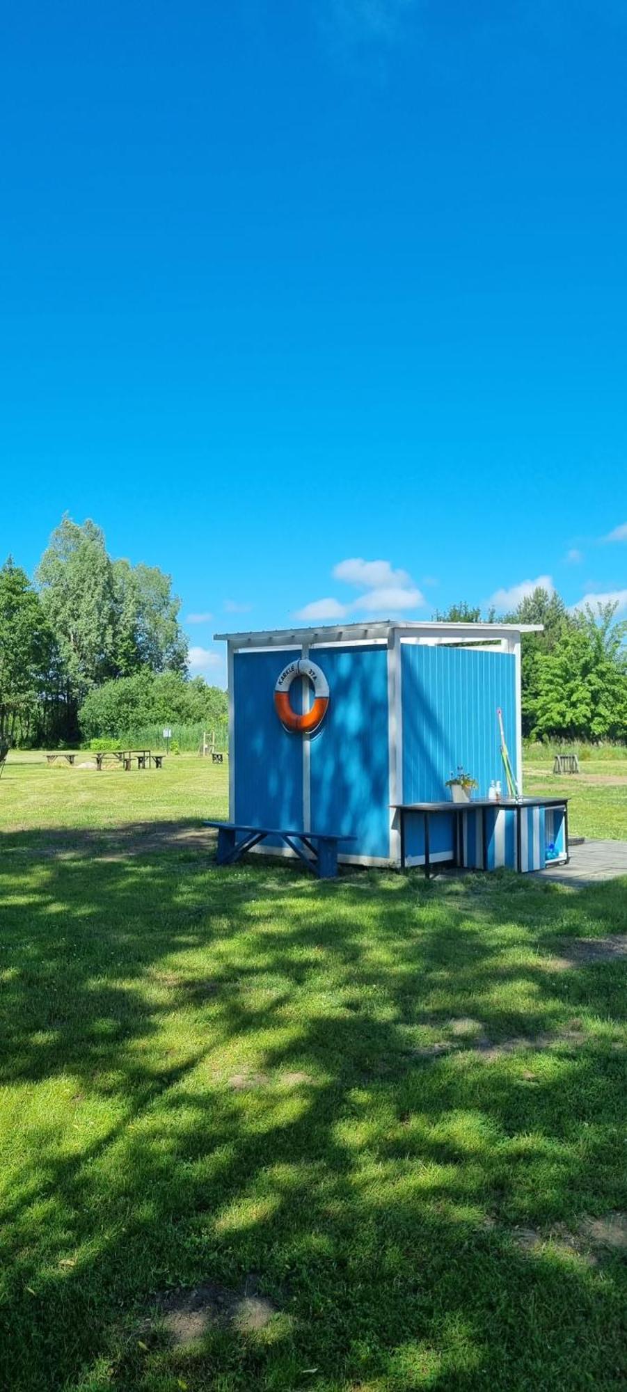 Campsite 37A - Wooden Cabins Karklė Extérieur photo